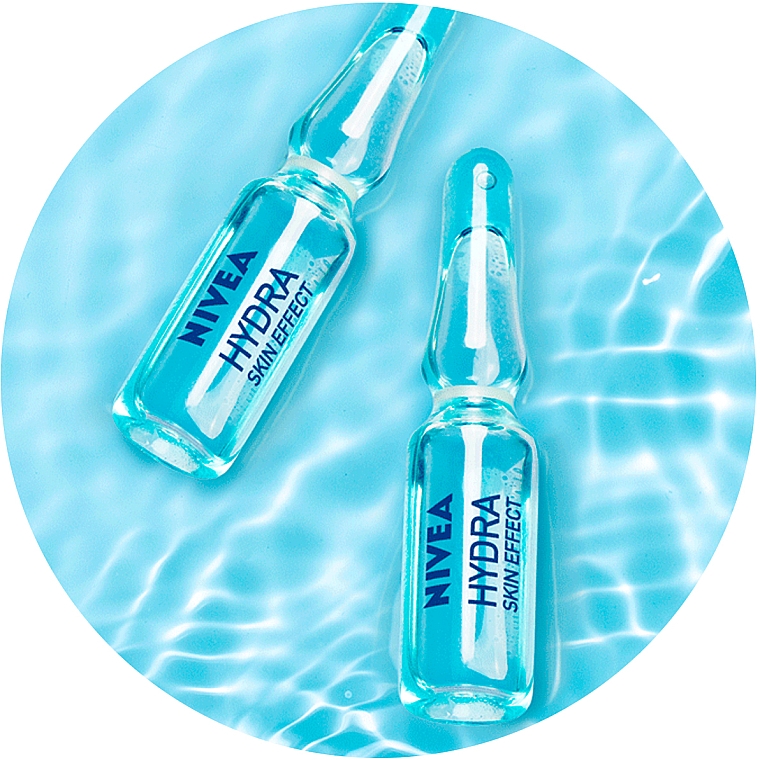 Зволожувальні ампули для обличчя - NIVEA Hydra Skin Effect 7-Day Hydrating Treatment In Ampoules — фото N3