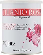 Жирорастворимый воск для депиляции "Розовый титан" - Byothea Titano Rosa Cera Liposolubilc — фото N3