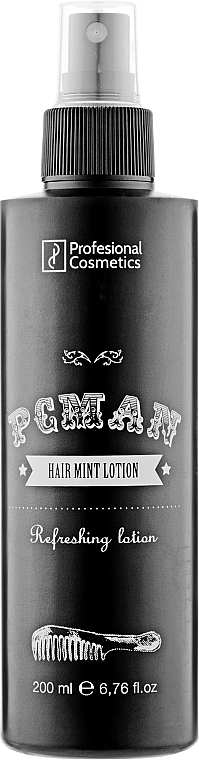 Лосьйон для чоловіків - Profesional Cosmetics PC Man Hair Mint Lotion — фото N1