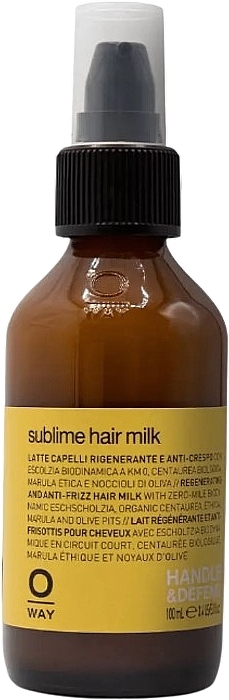 Регенерирующее и разглаживающее молочко для волос - Oway Sublime Hair Milk — фото N1