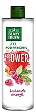 Гель для душа "Малина" - Bialy Jelen #Shower Power Raspberry Shower Gel — фото N1