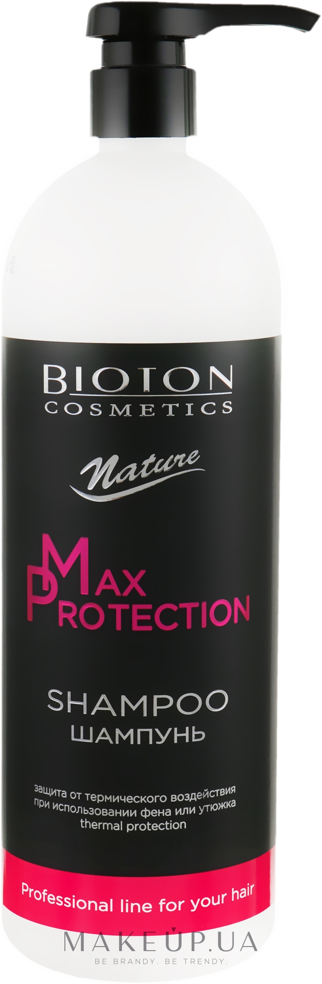 Шампунь для волос - Bioton Cosmetics Nature Professional Max Protection Shampoo  — фото 1000ml