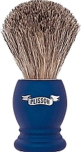 Парфумерія, косметика Помазок для гоління, синій - Plisson Essential Russian Grey Shaving Brush