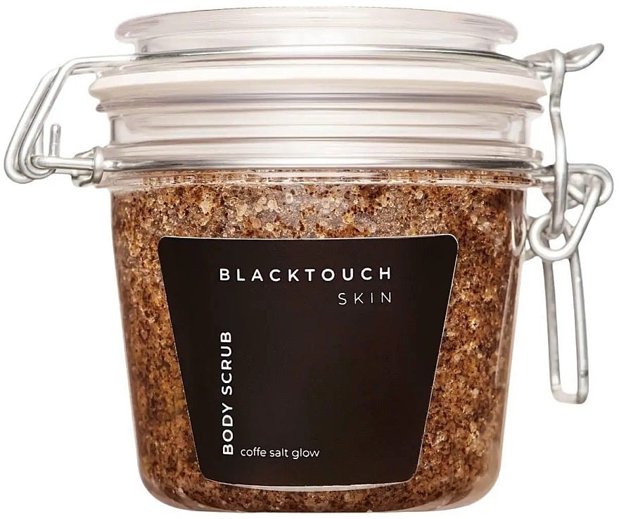 Кофейный скраб для тела - BlackTouch Body Scrub Coffee Salt Glow