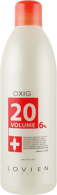 Окислювач 6 % - Lovien Essential Oxydant Emulsion 20 Vol — фото N2