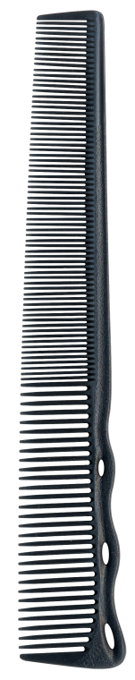 Расческа для стрижки, 167 мм, черная - Y.S.PARK Professional 252 B2 Combs Soft Type — фото N1
