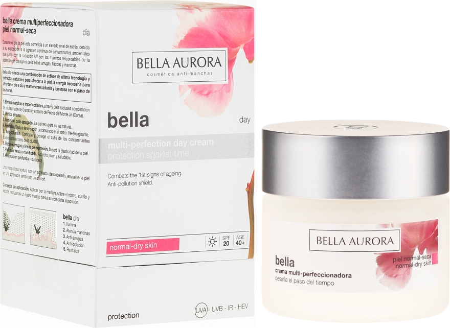 Крем для сухої й нормальної шкіри - Bella Aurora Multi-Perfection Day Cream Dry Skin — фото N1