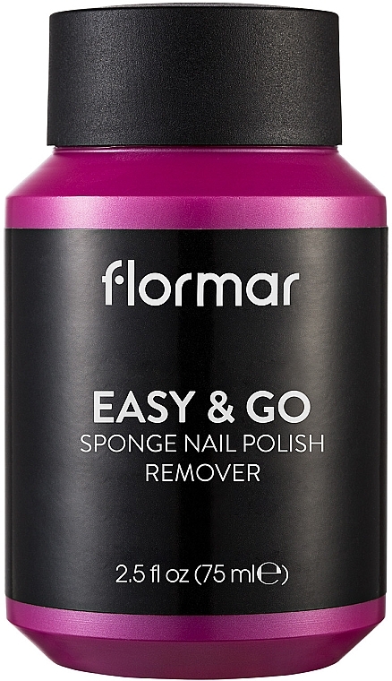 Средство для снятия лака - Flormar Easy&Go Sponge Nail Polish Remover — фото N1