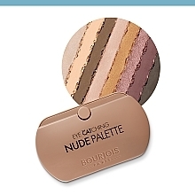 Палетка теней для век - Bourjois Eye Catching Eyeshadows Nude Palette — фото N3