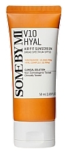 Сонцезахисний крем для обличчя - Some By Mi V10 Hyal Air Fit Sunscreen SPF 50 — фото N1