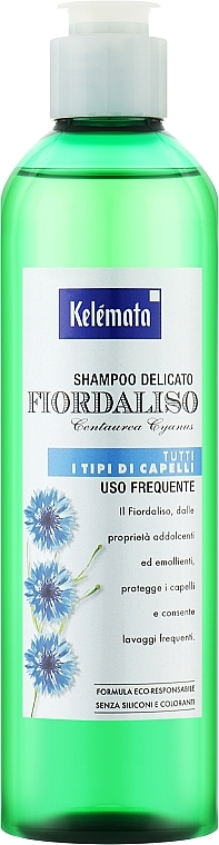 Шампунь для волос - Kelemata Cornflower Shampoo — фото N1