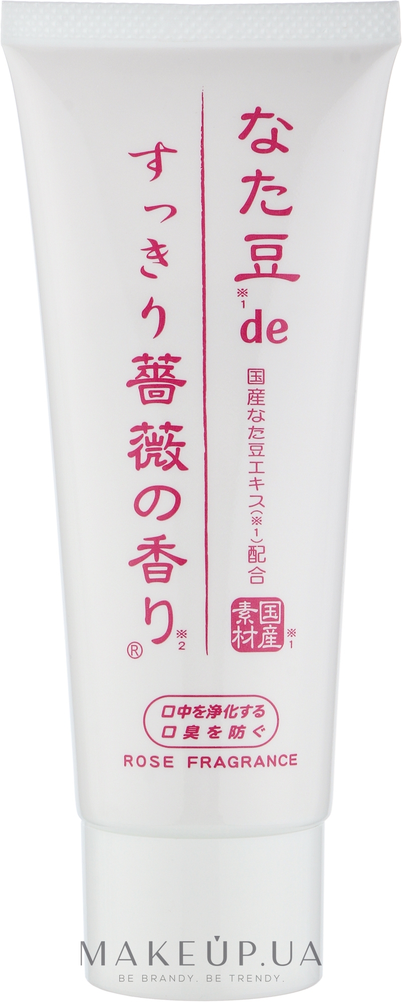 Зубная паста с ароматом розы - Natamame Juso Sukkiri Dental Care — фото 120g