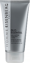 Средство для бритья и очищения кожи "2 в 1" - Jose Eisenberg Homme Duo Essentiel Shaves & Cleanses — фото N1