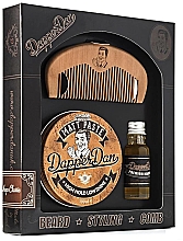 Духи, Парфюмерия, косметика Набор - Dapper Dan Style Hairy Man Combo Gift Matt Paste Set (paste/100ml + oil/15ml + comb/1pc)