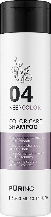 Шампунь для поддержания цвета окрашенных волос - Puring Keepcolor Color Care Shampoo — фото N1