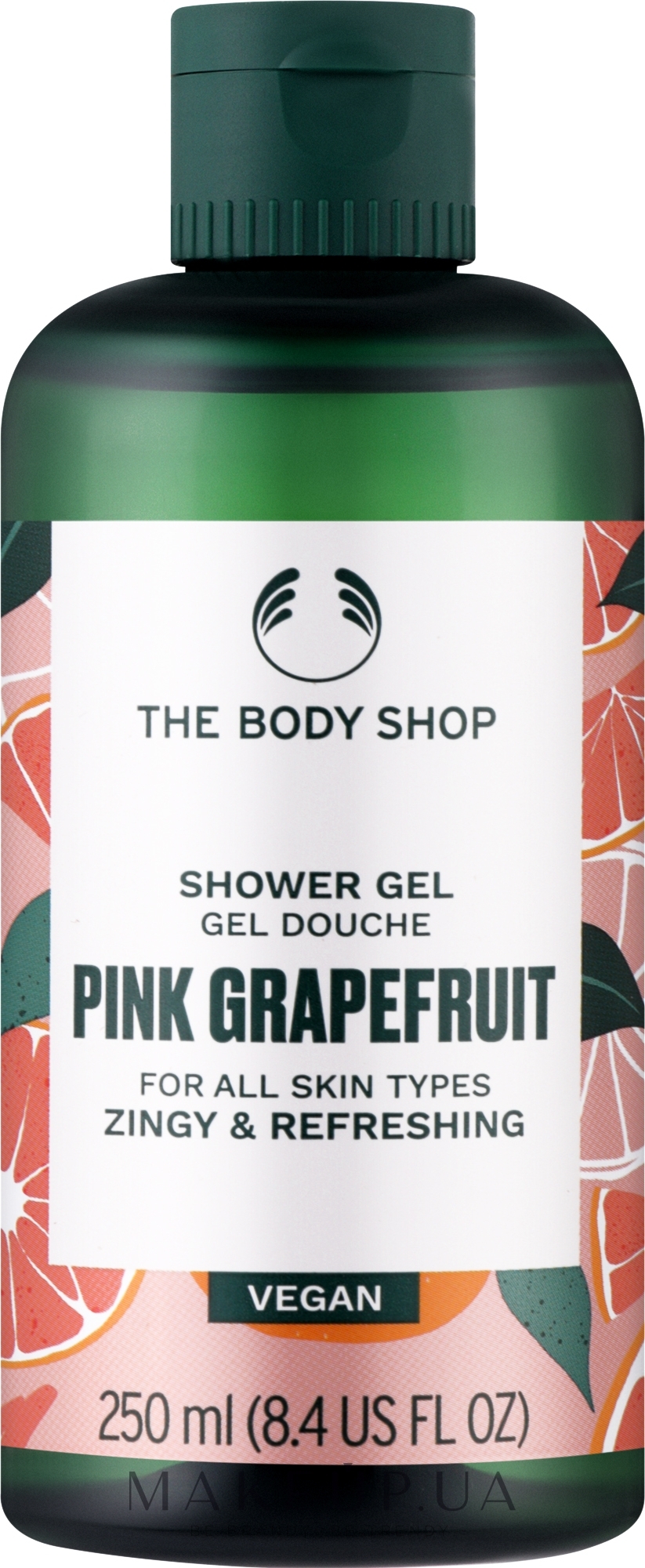 Гель для душа "Розовый грейпфрут" - The Body Shop Pink Grapefruit Vegan Shower Gel — фото 250ml