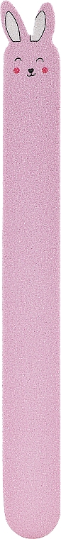 Пилочка для ногтей "Зайчик", розовая - Tools For Beauty Nail File Rabbit — фото N1