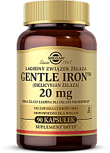 Харчова добавка, 20 мг - Solgar Gentle Iron Food Supplement — фото N2