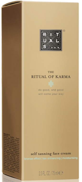 Крем для загара лица - Rituals The Ritual of Karma Self Tanning Face Cream — фото N1