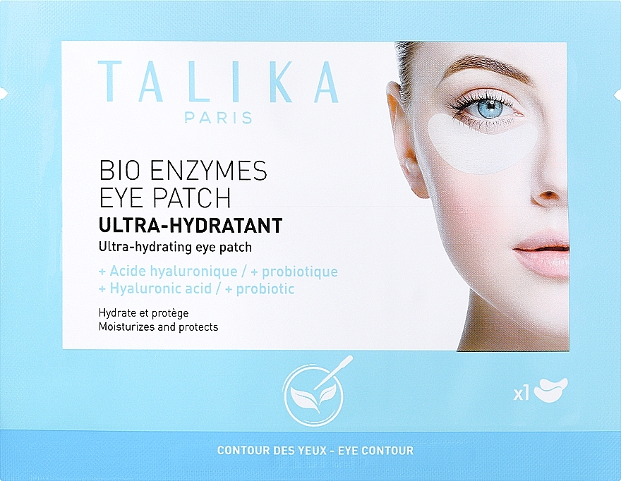 Біоферментні зволожувальні патчі для контуру очей - Talika Bio Enzymes Eye Patch — фото N1