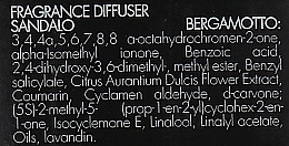 УЦЕНКА Аромадиффузор "Сандал и бергамот" - Millefiori Milano Natural Diffuser Sandalo Bergamotto * — фото N5