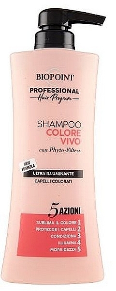 Шампунь "Усиление цвета" для окрашенных волос - Biopoint Color Live Color Enhancing Shampoo