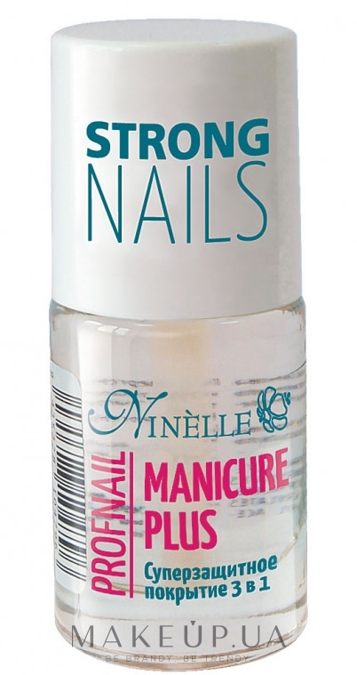 Суперзащитное покрытие 3в1 для ногтей - Ninelle Manicure Plus Profnail — фото 11ml