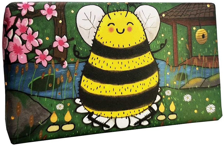 Мило "Бджілка" - The English Soap Company Wonderful Animals Bee Soap — фото N1