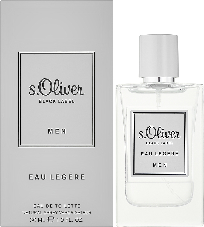 S. Oliver Black Label Eau Legere Men - Туалетна вода — фото N2