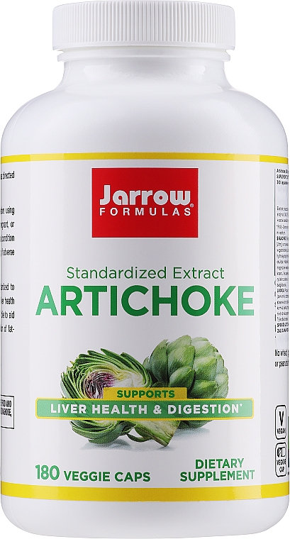Пищевые добавки "Артишок" - Jarrow Formulas Artichoke 500mg — фото N1