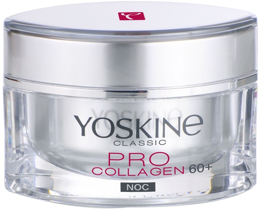 Нічний крем для сухої та чутливої шкіри - Yoskine Classic Pro Collagen Face Cream 60+ — фото N2