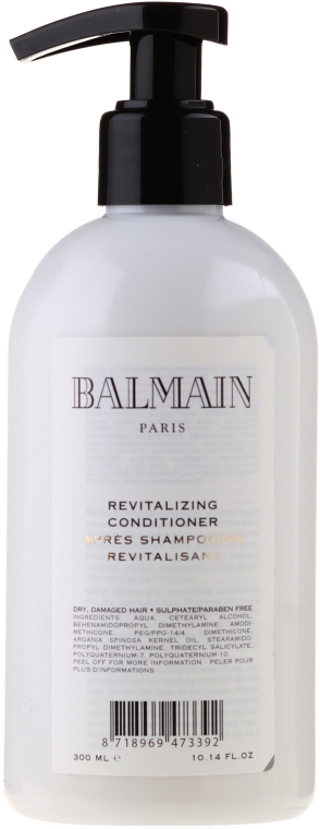 Набор - Balmain Paris Hair Couture Silver Revitalizing Care Set (mask/200ml + h/couture/300ml + shampoo/300ml + brush) — фото N3
