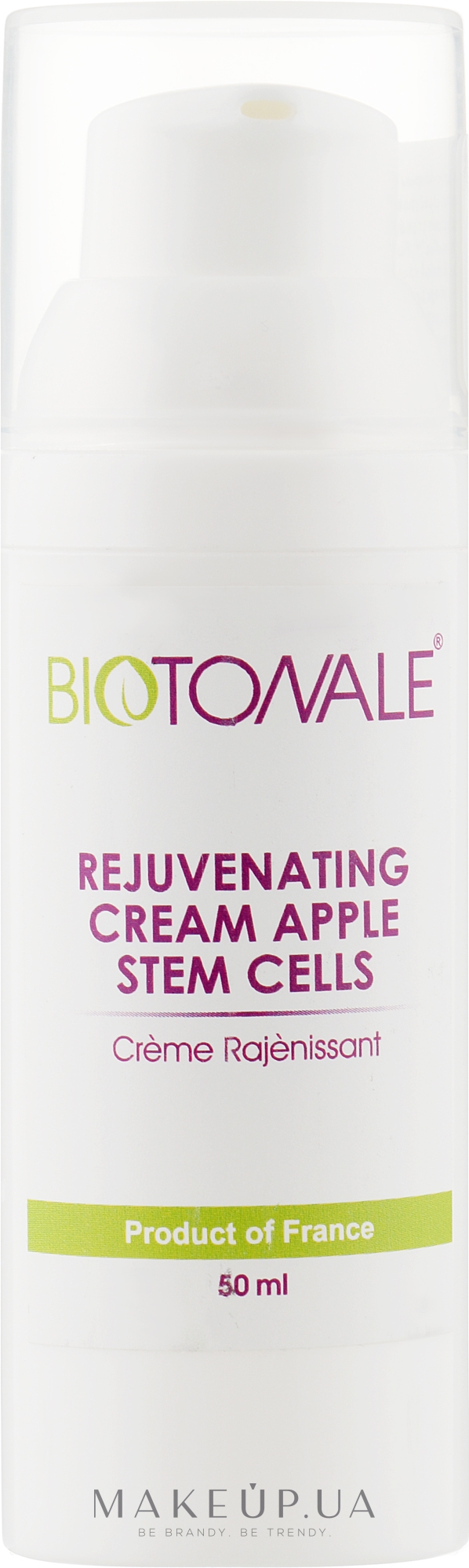 Омолаживающий крем со стволовыми клетками яблок - Biotonale Rejuvenating Cream Apple Stem Cells — фото 50ml