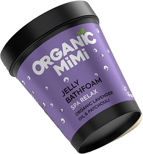 Пена-желе для ванны "Лаванда и пачули" - Organic Mimi Jelly Bathfoam Spa Relax Lavender & Patchouli — фото N1