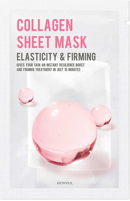 Зміцнювальна тканинна маска з колагеном - Eunyul Purity Collagen Sheet Mask — фото N1