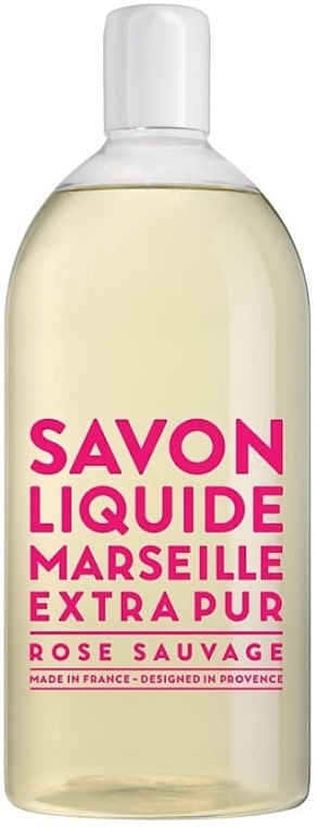 Жидкое мыло - Compagnie De Provence Rose Sauvage Extra Pur Liquid Marseille Soap Refill — фото N1