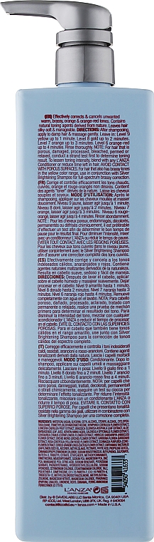 Кондиционер для устранения рыжины - L'anza Healing ColorCare De-Brassing Blue Conditioner — фото N4