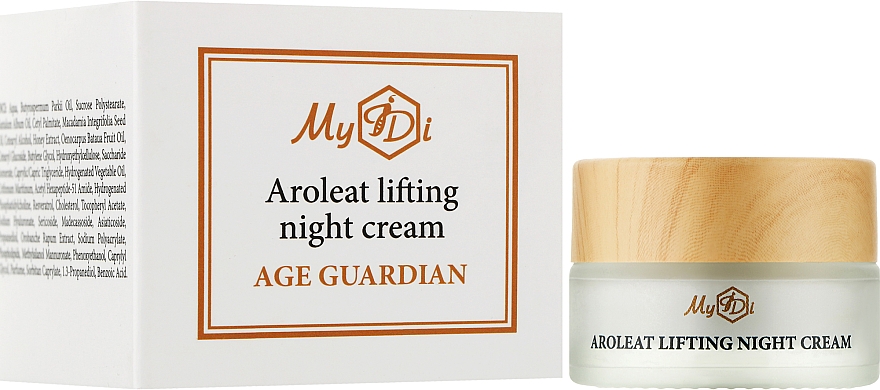 Ліпосомальний нічний філер ліфтинг-крем - MyIDi Age Guardian Aroleat Lifting Night Cream (пробник) — фото N2