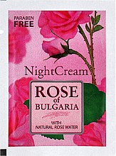 Духи, Парфюмерия, косметика Крем ночной для лица - BioFresh Rose of Bulgaria Rose Night Cream (пробник)