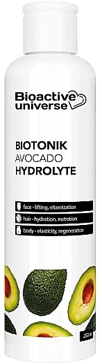 Тонік-гідролат "Авокадо" - Bioactive Universe Biotonik Hydrolyte — фото N2