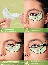 Наліпки для повік "Листочок" - Sheglam So Long Fallout Birdie Eyeshadow Sticker — фото N2