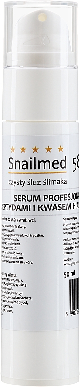 Сироватка зі слизом равлика й пептидами - Snailmed — фото N3