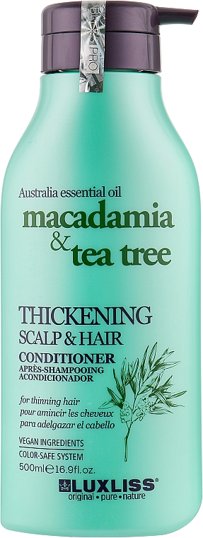 Кондиціонер зміцнювальний для волосся - Luxliss Thickening Scalp & Hair Conditioner — фото N3