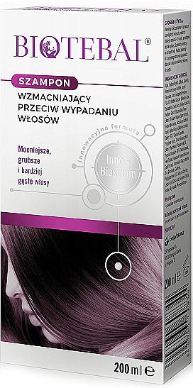 Шампунь против выпадения волос - Biotebal Against Hair Loss Shampoo