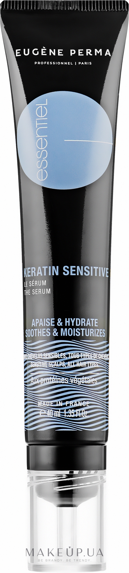 Сыворотка-кератин для чувствительной кожи головы - Eugene Perma Essentiel Serum Keratin Sensitive  — фото 40ml