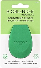 Спонж для макіяжу, зелений - EcoTools Green Tea Bioblender Makeup Sponge — фото N3