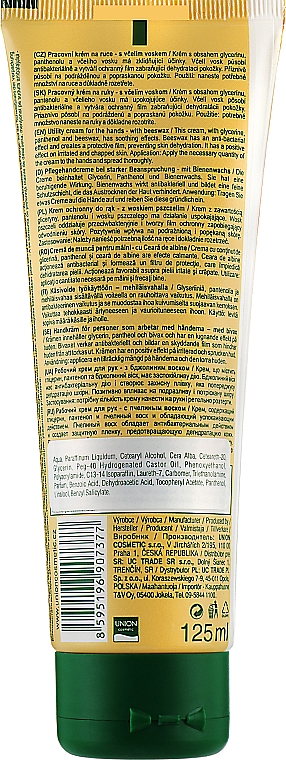 Крем для рук - Naturalis Beeswax Protective Hand Cream — фото N2