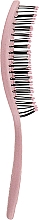 Рухлива біощітка для волосся "Світло-рожева" - Solomeya Detangling Bio Hair Brush Light Pink — фото N3