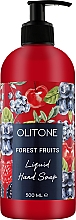 Духи, Парфюмерия, косметика Жидкое мыло для рук "Лесные ягоды" - Olitone Liquid Hand Soap Forest Fruit