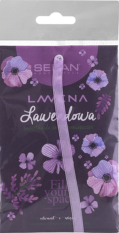 Лавандове ароматичне саше для гардероба, 3 фіолетове - Sedan Lavena — фото N1